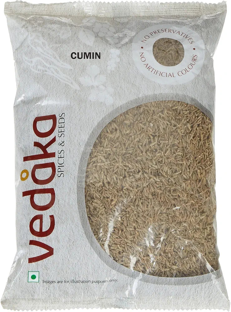 Amazon Brand - Vedaka Cumin  Seed, 500g